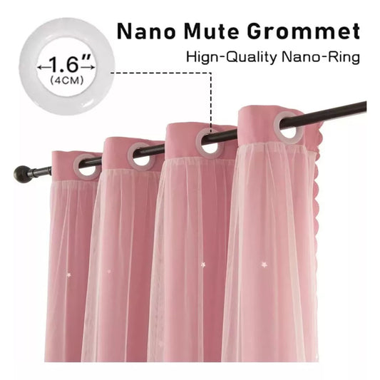 Cortinas opacas Decoraciones para el hogar