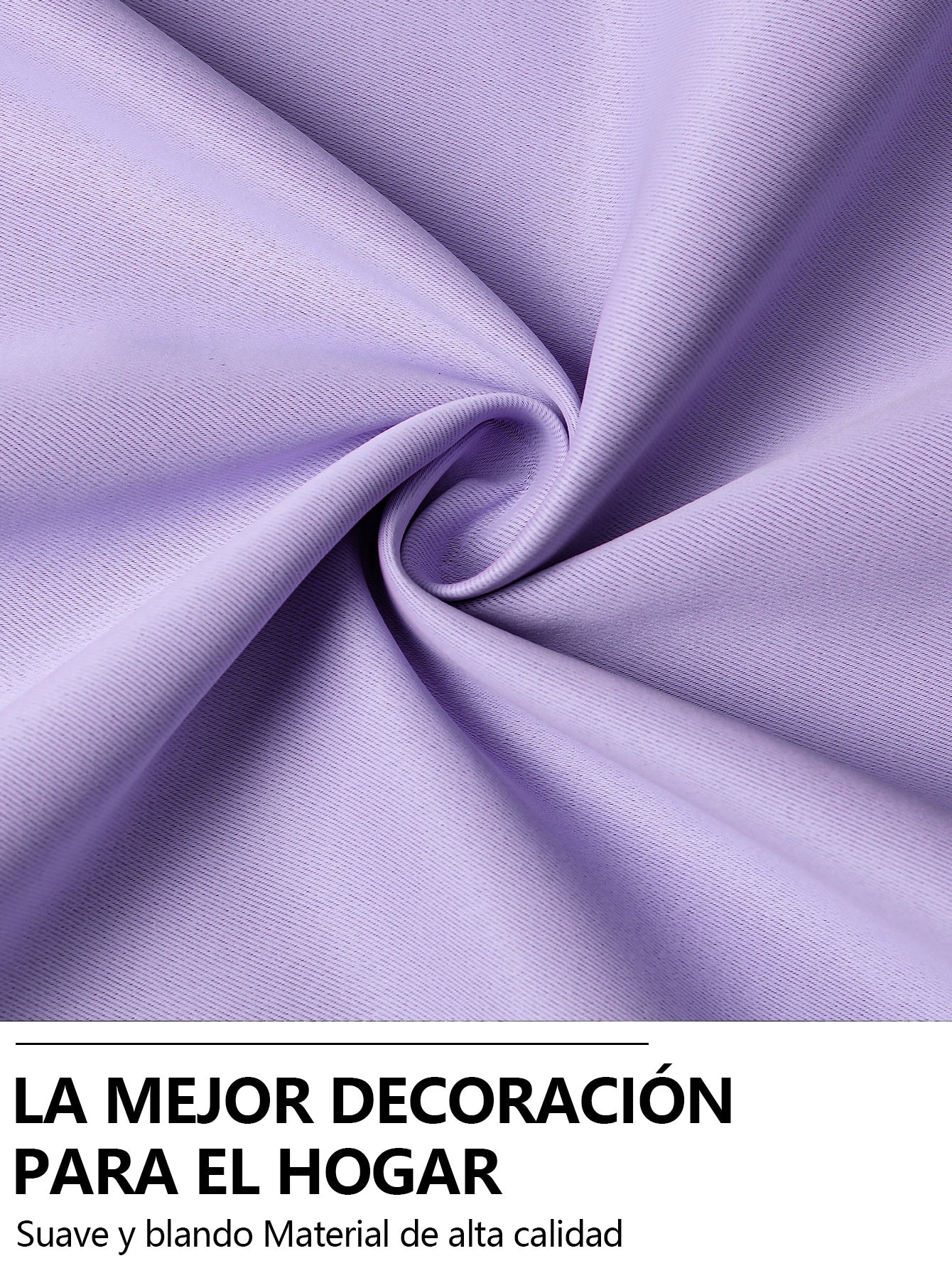 Juego de 1/2 cortinas opacas